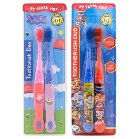 Peppa Pig Toothbrush 2pk Toothpaste B M Stores