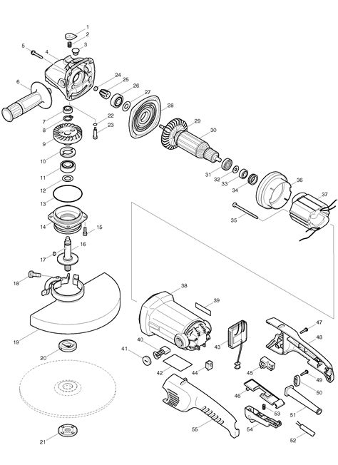 GA9010C - Elektronarzędzia do obróbki metalu - szlifierki kątowe ...