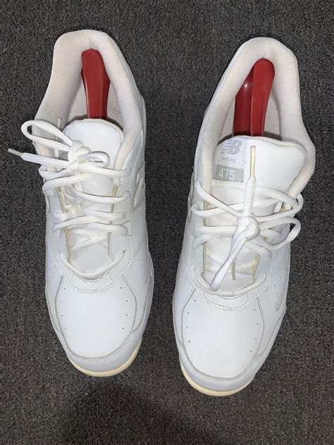 New Balance 475 11 Wide 4E Men's Walking Shoes White … - Gem