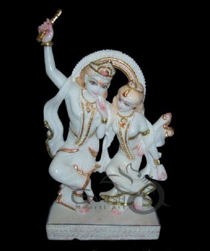 Eco Friendly Dancing Radha Krishna Marble Statue At Best Price In