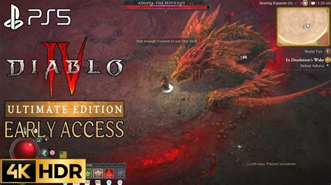 Ashava The Pestilent DIABLO 4 Ashava Boss Fight PS5 Diablo 4 Ashava