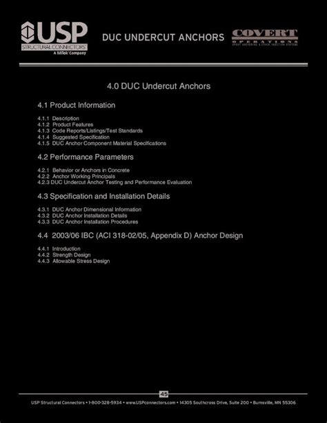 Pdf Duc Undercut Anchors Meets Aci Appendix D Anchoring