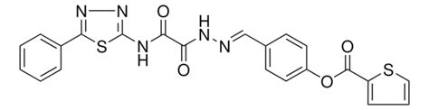 4 E 2 2 OXO 2 5 PHENYL 1 3 4 THIADIAZOL 2 YL AMINO ACETYL