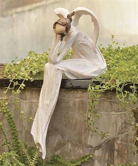 Take A Look At This Thinking Angel Garden Figurine Today Garden