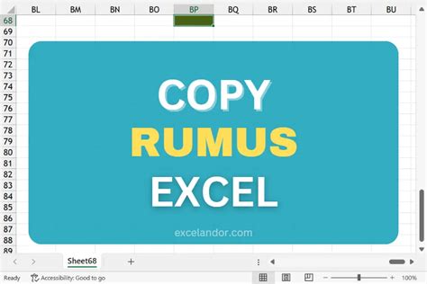 Cara Copy Rumus Di Excel Excelandor 2025