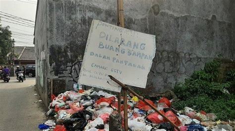 Hati Hati Pembuang Dan Pembakar Sampah Ilegal Di Tangsel Terancam