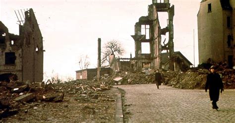 Solingen Vor Jahren Ein Neuanfang In Ruinen