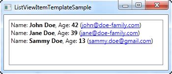Wpf Listview Itemtemplate Tutorial Hot Sex Picture
