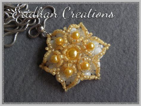 Eridhan Creations - Beading Tutorials: Beaded flower - free tutorial