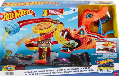 Трек Хот Вілс Атака кобри Hot Wheels City Pizza Slam Cobra 1 190 грн Інші ігрові