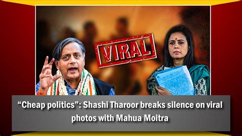 The Hidden Side Shashi Tharoor Finally Addresses Viral Photos With