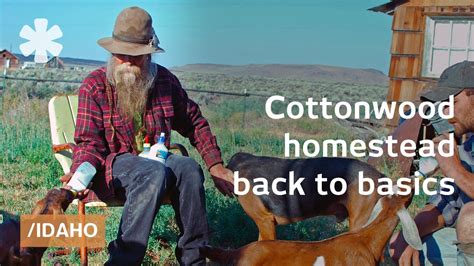 Idaho Cottonwood Homesteads Back To Basics Raw Goat Milk Youtube