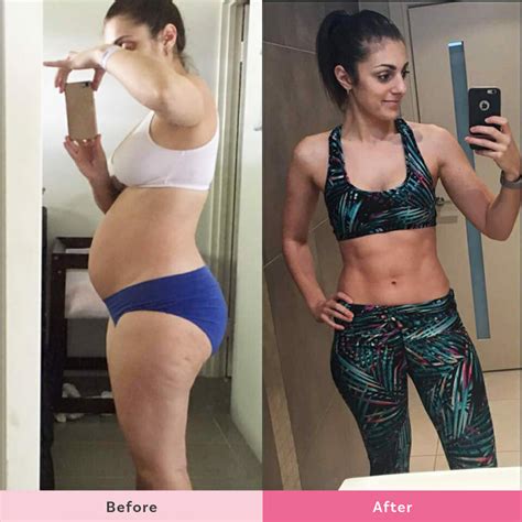 Flat Belly Before And After