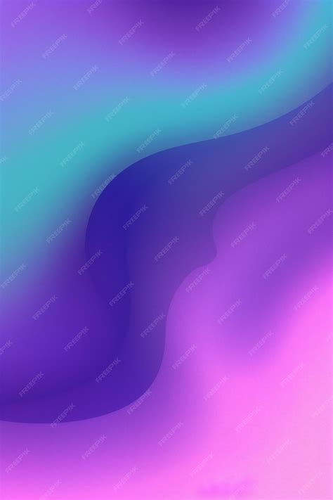 Premium AI Image | Colorful Trendy Purple and Teal Gradient Background