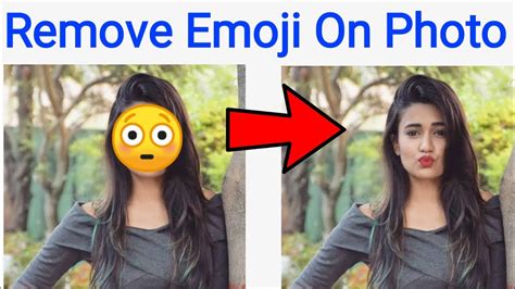 How To Remove Emoji From Photo YouTube