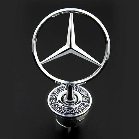 Original Mercedes Stern für Motorhaube chrom W123 W124 W126 W201