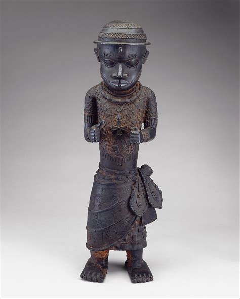 Male Figure Court Official Edo Peoples The Metropolitan Museum Of Art