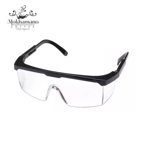 Safety Google Kacamata Safety Glass Google Black Lensa Bening Lazada