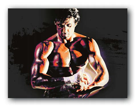 Plakat Filmowy Gamingowy Ksi Kowy Komiksowy Sylvester Stallone