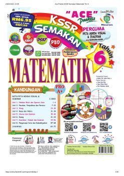 Ace Praktis KSSR Semakan Matematik Thn 6 Yapronny Flip PDF AnyFlip