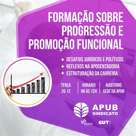 APUB promove formação sobre progressões e promoções funcionais no dia