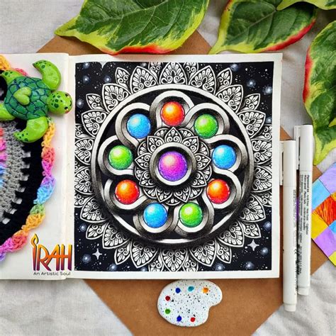 Mohanapriya 3D Mandala Artist On Instagram Your Limits Are