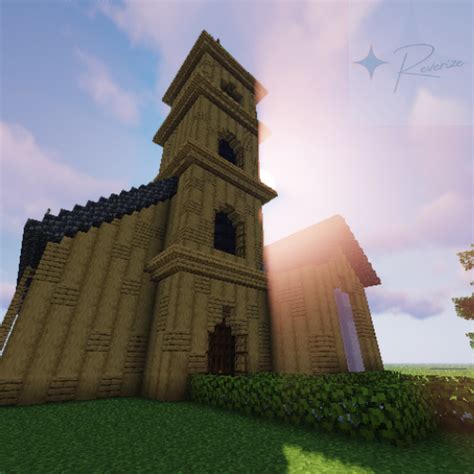 Wooden Church | Schematic Minecraft Map