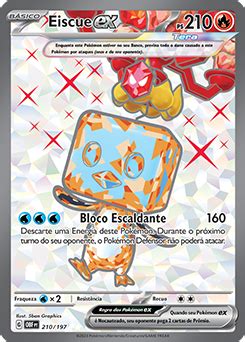 Eiscue Ex Obsidiana Em Chamas Banco De Dados De Cards Do Estampas