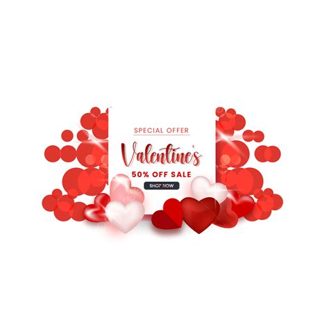 Valentines Day Sale Vector Hd Png Images Valentine S Day Sale Banner