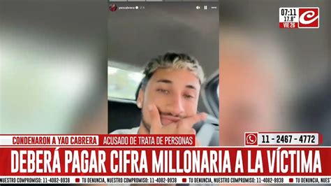 Yao Cabrera fue condenado a cuatro años de prisión por trata de