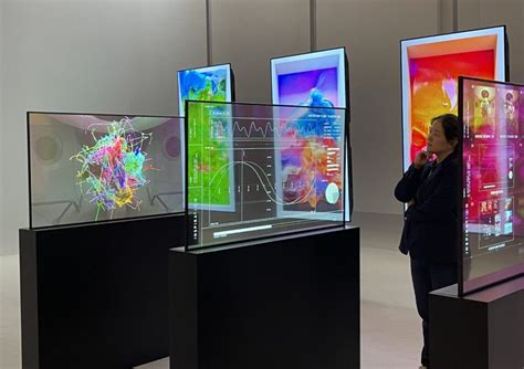 LG Display Presents AI Driven NFT Artwork On Transparent OLED LG