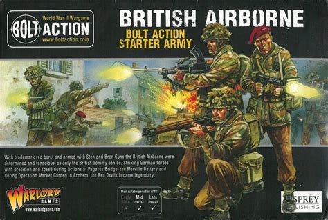 Bolt Action British Airborne Starter Army Stan nowy 279 zł Sklepy