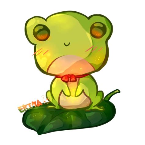 Kawaii Frog By Dessineka On Deviantart Cute Frogs Frog Pictures Kawaii