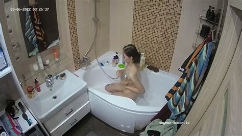 Watch Shower Girl Sassy Quick Shower Sep06 22 Naked People With Henry Mira In Guest Room