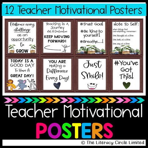 Teacher Motivational Posters – The Literacy Circle Limited