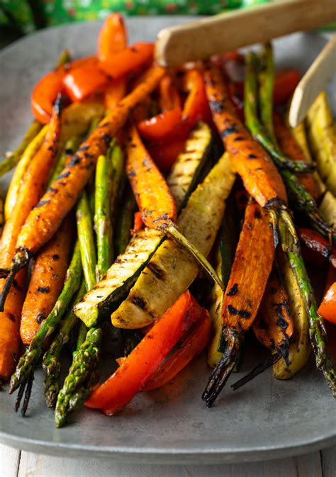 Grilled Vegetables Marinade A Spicy Perspective