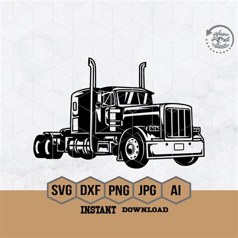 Us Semi Truck Svg Trucker Dad Clipart Skilled Driver Shirt Png Truck