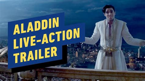 Aladdin Trailer 2019 Will Smith Naomi Scott Mena Massoud Youtube