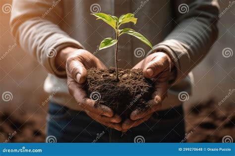 Planting Sustainability Hands Earth And Nature For An Ecological