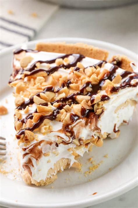 No Bake Peanut Butter Pie All Things Mamma