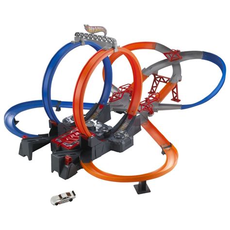 Игровой набор Невероятные мертвые петли Mega Loop Mayhem Hot Wheels Mattel W отзывы