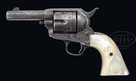 Spectacular And Rare Factory Engraved Colt Sheriffs Model Single Action