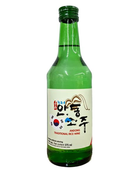 Soju Andong Sabor Original 375 Ml Okmart