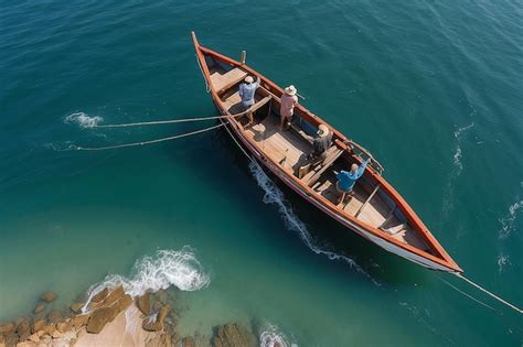 Premium Photo Aveiro Portugal August Aerial View Of Fishermen