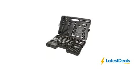 Halfords Advanced 150 Pc Socket And Spanner Set £156 At Halfords