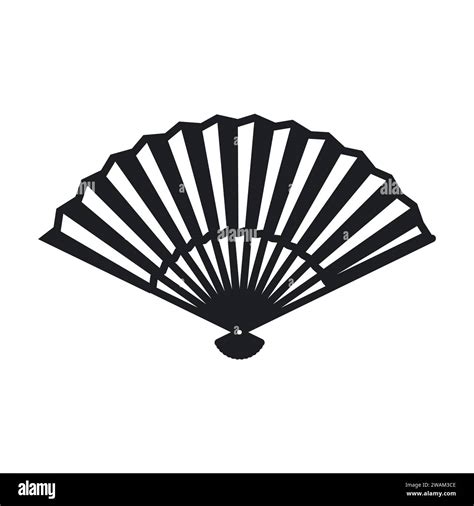 Paper fan, japan Black and White Stock Photos & Images - Alamy