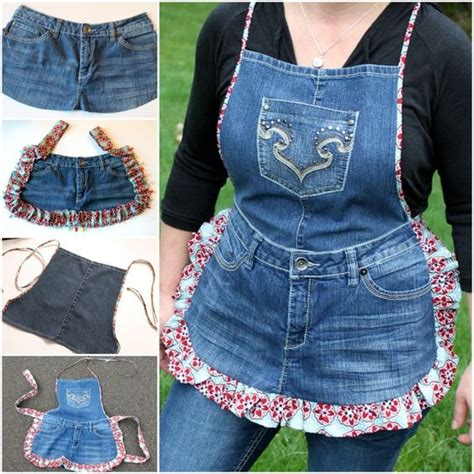 Diy Clever Projects From Old Denim Jeans Step By Step Tutorial K4 Craft