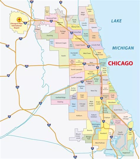 Onde Fica Chicago No Mapa - Onde ficar em Chicago - 2026 - Dicas de Chicago