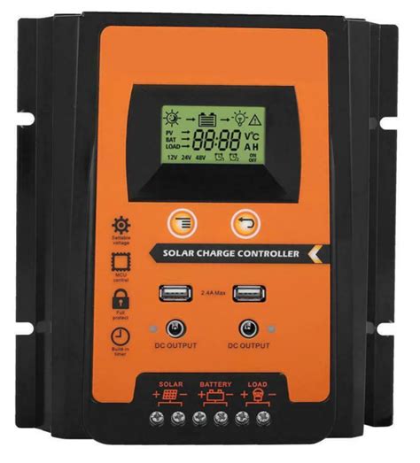 MPPT PWM Контроллер заряда от солнечных батарей на ШИМ 12/24В 70А (ID ...