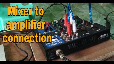 How To Connect A Mixer